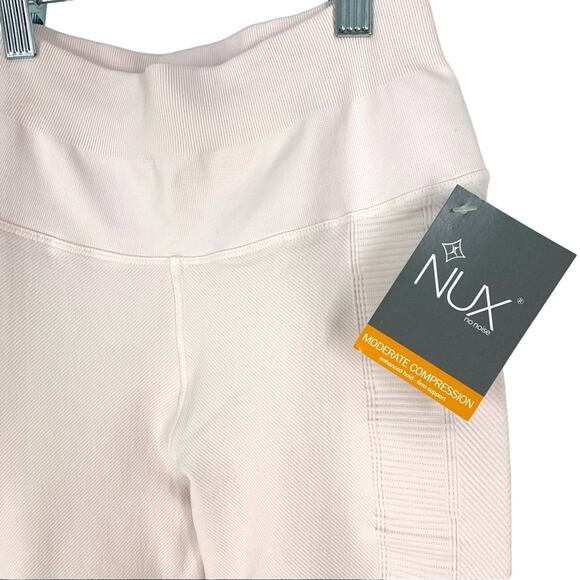 NUX Yoga Workout Leggings Light Pink Women's Size Small - Picture 4 of 8